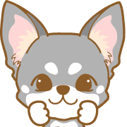 อิโมจิไลน์ Happydog-towa-Emoji2 -toYvu-