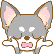 อิโมจิไลน์ Happydog-towa-Emoji2 -toYvu-