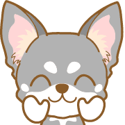 อิโมจิไลน์ Happydog-towa-Emoji2 -toYvu-