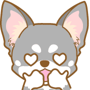 อิโมจิไลน์ Happydog-towa-Emoji2 -toYvu-