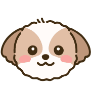 อิโมจิไลน์ Lovely Shih Tzu Emoji 40