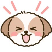 อิโมจิไลน์ Lovely Shih Tzu Emoji 40