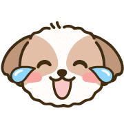 อิโมจิไลน์ Lovely Shih Tzu Emoji 40