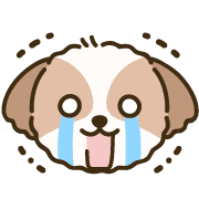 อิโมจิไลน์ Lovely Shih Tzu Emoji 40