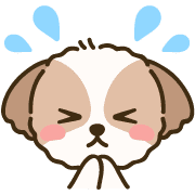 อิโมจิไลน์ Lovely Shih Tzu Emoji 40