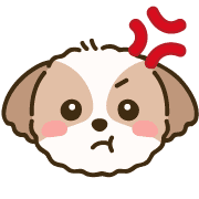 อิโมจิไลน์ Lovely Shih Tzu Emoji 40