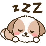 อิโมจิไลน์ Lovely Shih Tzu Emoji 40