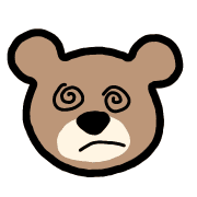 อิโมจิไลน์ Bears emoji kuma