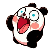 อิโมจิไลน์ Cute animal extreme expression stickers