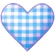 อิโมจิไลน์ Gingham check ribbon Emoji