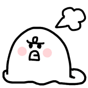 อิโมจิไลน์ Melting ghost