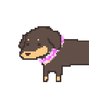 อิโมจิไลน์ dog of pixel art