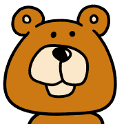 อิโมจิไลน์ The cute and annoying bear Emoji Anime 1