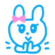 อิโมจิไลน์ blue rabbit emotional emoji