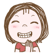 อิโมจิไลน์ Big face girl expression stickers