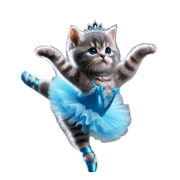 อิโมจิไลน์ American Shorthair Kitten Ballerina