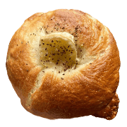 อิโมจิไลน์ Emoji with bagel 1