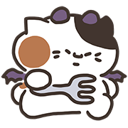 Sanfa cat ฮาโลวีน อิโมจิแอนิเมชัน