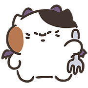 Sanfa cat ฮาโลวีน อิโมจิแอนิเมชัน