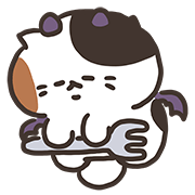Sanfa cat ฮาโลวีน อิโมจิแอนิเมชัน รูปที่ 6