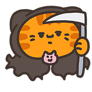 Sanfa cat ฮาโลวีน อิโมจิแอนิเมชัน รูปที่ 37