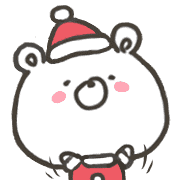 อิโมจิไลน์ [resale] GOOD bear Xmas NewYear emoji