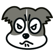 อิโมจิไลน์ Border collie emoji by saekichi