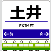 อิโมจิไลน์ Kyoto to Hanshin Train Emoji!