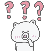 อิโมจิไลน์ Loose cute Korean-style emoji (bear #4)