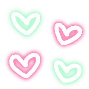 อิโมจิไลน์ Neon colored Flashing Emoji(9)