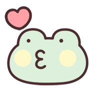 Lazynfatty - GuaGua Frog อิโมจิ