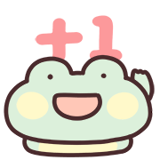 Lazynfatty - GuaGua Frog อิโมจิ รูปที่ 5