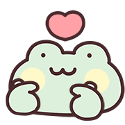 Lazynfatty - GuaGua Frog อิโมจิ รูปที่ 6