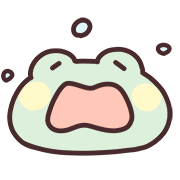Lazynfatty - GuaGua Frog อิโมจิ รูปที่ 12