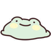 Lazynfatty - GuaGua Frog อิโมจิ รูปที่ 14