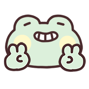 Lazynfatty - GuaGua Frog อิโมจิ รูปที่ 16