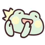 Lazynfatty - GuaGua Frog อิโมจิ รูปที่ 17