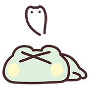 Lazynfatty - GuaGua Frog อิโมจิ รูปที่ 18