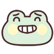 Lazynfatty - GuaGua Frog อิโมจิ รูปที่ 19