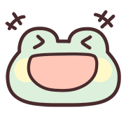 Lazynfatty - GuaGua Frog อิโมจิ รูปที่ 29