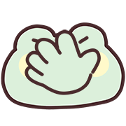 Lazynfatty - GuaGua Frog อิโมจิ รูปที่ 34