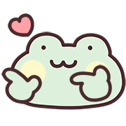 Lazynfatty - GuaGua Frog อิโมจิ รูปที่ 39