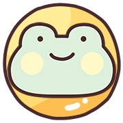 Lazynfatty - GuaGua Frog อิโมจิ รูปที่ 40