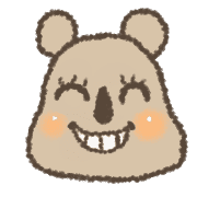 อิโมจิไลน์ Quokka Emoji without text