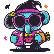 อิโมจิไลน์ Pop Halloween! Elephant Emojis 2