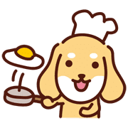 อิโมจิไลน์ Cute dachshund dog_Emoji Ver.4