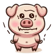 อิโมจิไลน์ Popular pig is cute