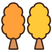 อิโมจิไลน์ Simple and easy to use autumn emoji