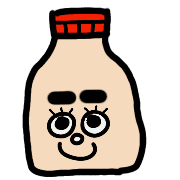 อิโมจิไลน์ This is mayonnaise with thick eyebrows.