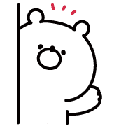 อิโมจิไลน์ Moving girly bear emoji 4